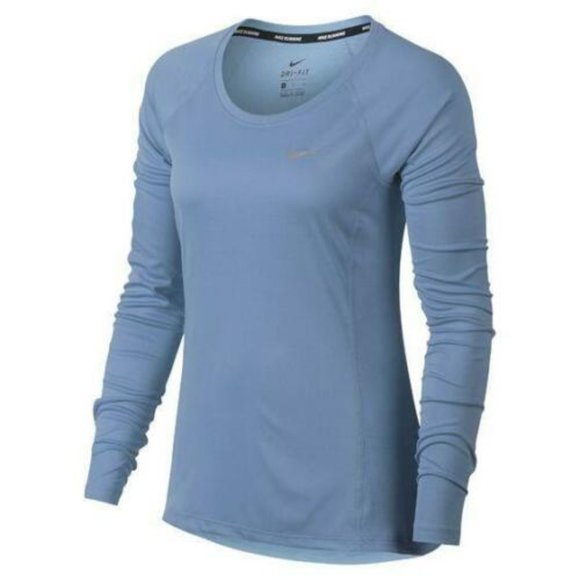 Nike New Women's Miler Dri-Fit Running Shirt Med - Picture 1 of 1